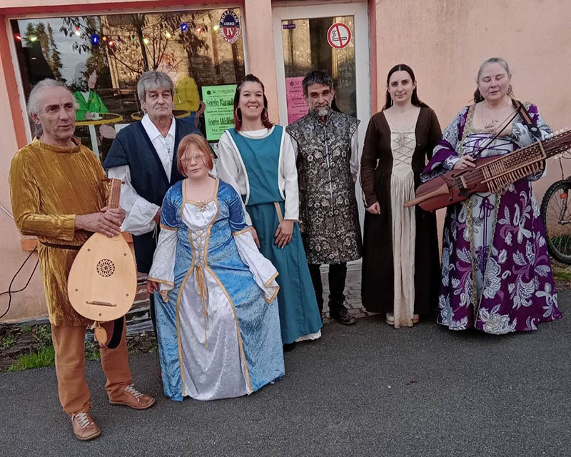 Soir�e m�di�vale au Persken