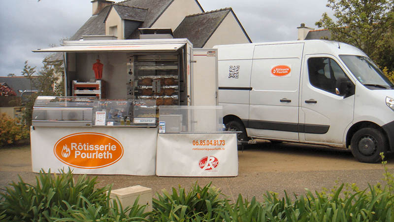 Poulet fermier r�ti